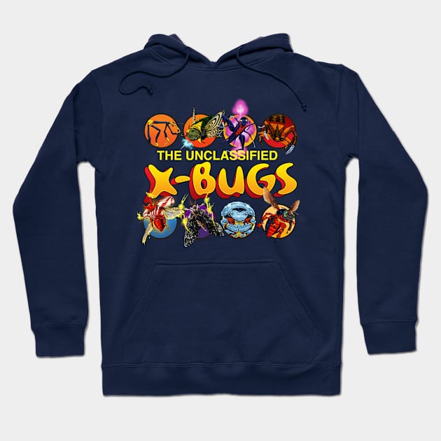 X-BUGS Hoodie by ThirteenthFloor